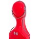 Estuche de violonchelo fibra de carbono Quill 4/4 M-case Rojo