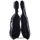 Cellokoffer Kohlefaser Quill 4/4 M-case Marineblau