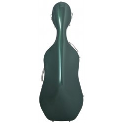Carbon Fibre cello case Quill 4/4 M-case Green