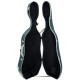 Estuche de violonchelo fibra de carbono Quill 4/4 M-case Verde