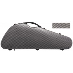 Bratschenkoffer Kohlefaser Quill 34-46 M-case Schwarz Special