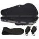 Custodia per viola fibra di carbonio Quill 34-43 M-case Nero Special