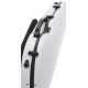Bratschenkoffer Kohlefaser Quill 34-46 M-case Weiß