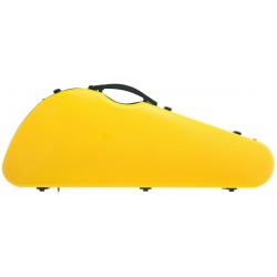 Custodia per viola fibra di carbonio Quill 34-43 M-case Giallo