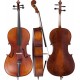Cello 1/2 M-tunes No.160 hölzern - spielbereit