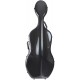 Cellokoffer Carbon-Glasfasser Classic 4/4 M-case Schwarz