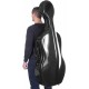 Cellokoffer Carbon-Glasfasser Classic 4/4 M-case Schwarz