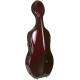 Étui en fibre de carbone pour violoncelle Classic 4/4 M-case Bordeaux