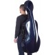 Étui en fibre de carbone pour violoncelle Classic 4/4 M-case Bleu Marine