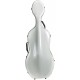 Cellokoffer Carbon-Glasfasser Classic 4/4 M-case Weiß