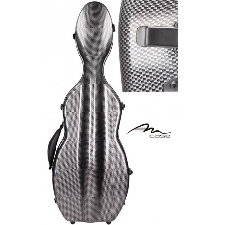 Étui en fibre de verre (Fiberglass) pour violon UltraLight 4/4 M-case Carbon Looking