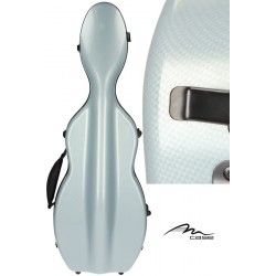 Fiberglass futerał skrzypcowy skrzypce UltraLight 4/4 M-case Grafitowy Niebieski