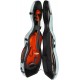 Fiberglass violin case UltraLight 4/4 M-case Graphite Blue