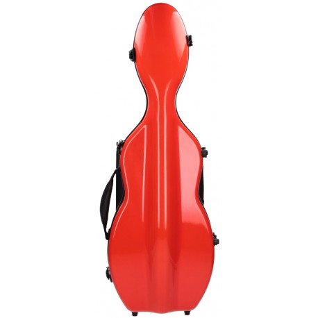 Fiberglass futerał skrzypcowy skrzypce UltraLight 4/4 M-case Czerwony