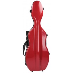Étui en fibre de verre (Fiberglass) pour violon UltraLight 4/4 M-case Bordeaux