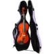 Fiberglass violin case UltraLight 4/4 M-case Purple