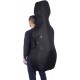 Foam Cello Case Classic 4/4 M-case Black - Burgundy