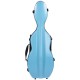 Étui en fibre de verre (Fiberglass) pour violon UltraLight 4/4 M-case Bleu Clair
