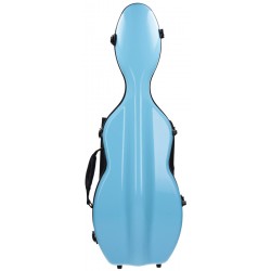 Ligero Estuche de violin UltraLight Fiberglass Luz azul