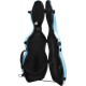 Étui en fibre de verre (Fiberglass) pour violon UltraLight 4/4 M-case Bleu Clair
