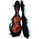 Fiberglass violin case UltraLight 4/4 M-case Blue Light