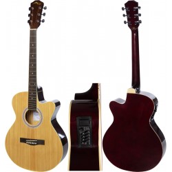 Guitarra electro acústica 4/4 40" M-tunes MTF238CE