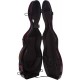 Custodia per violino Fibra di vetro UltraLight 4/4 M-case Borgogna Lucente