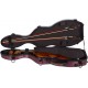 Custodia per violino Fibra di vetro UltraLight 4/4 M-case Borgogna Lucente