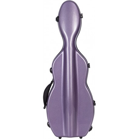 Estuche de violin fibra de vidrio UltraLight 4/4 M-case Violeta Brillante