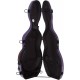 Estuche de violin fibra de vidrio UltraLight 4/4 M-case Violeta Brillante