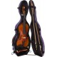 Estuche de violin fibra de vidrio UltraLight 4/4 M-case Violeta Brillante
