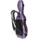 Estuche de violin fibra de vidrio UltraLight 4/4 M-case Violeta Brillante
