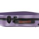 Shaped violin case Fiberglass UltraLight 4/4 M-case Purple Shiny