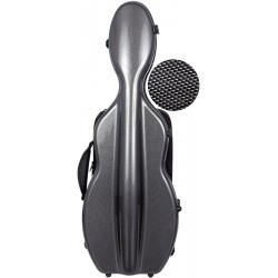 Estuche de violin fibra de vidrio UltraLight 4/4 M-case Negro Point