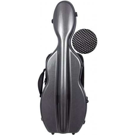 Estuche de violin fibra de vidrio UltraLight 4/4 M-case Negro Point