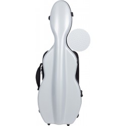 Estuche de violin fibra de vidrio UltraLight 4/4 M-case Plata Point