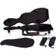 Estuche de violin fibra de vidrio UltraLight 4/4 M-case Plata Point