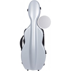 Estuche de violin fibra de vidrio UltraLight 4/4 M-case Plata Special