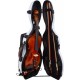 Étui pour violon en fibre de verre Fiberglass UltraLight 4/4 M-case Argenté Special