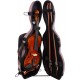 Estuche de violin fibra de vidrio UltraLight 4/4 M-case Rojo Special