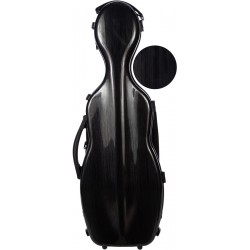 Custodia per violino Fibra di vetro Steel Effect 4/4 M-case Nero