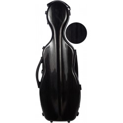 Étui pour violon en fibre de verre Fiberglass Steel Effect 4/4 M-case Noir