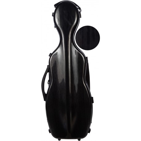 Estuche de violin fibra de vidrio Steel Effect 4/4 M-case Negro