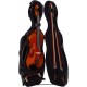 Estuche de violin fibra de vidrio Steel Effect 4/4 M-case Negro