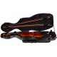 Estuche de violin fibra de vidrio Steel Effect 4/4 M-case Negro Point