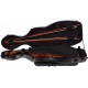 Estuche de violin fibra de vidrio Steel Effect 4/4 M-case Negro Point
