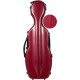 Custodia per violino Fibra di vetro Steel Effect 4/4 M-case Borgogna