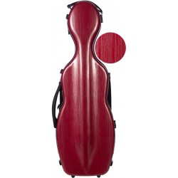 Estuche de violin fibra de vidrio Steel Effect 4/4 M-case Borgoña