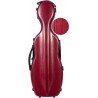 Estuche de violin fibra de vidrio Steel Effect 4/4 M-case Borgoña