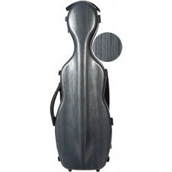 Custodia per violino Fibra di vetro Steel Effect 4/4 M-case Grigio